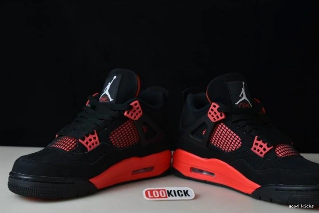 Rep Jordan Red CT8527-016 Air 4 Thunder 0804